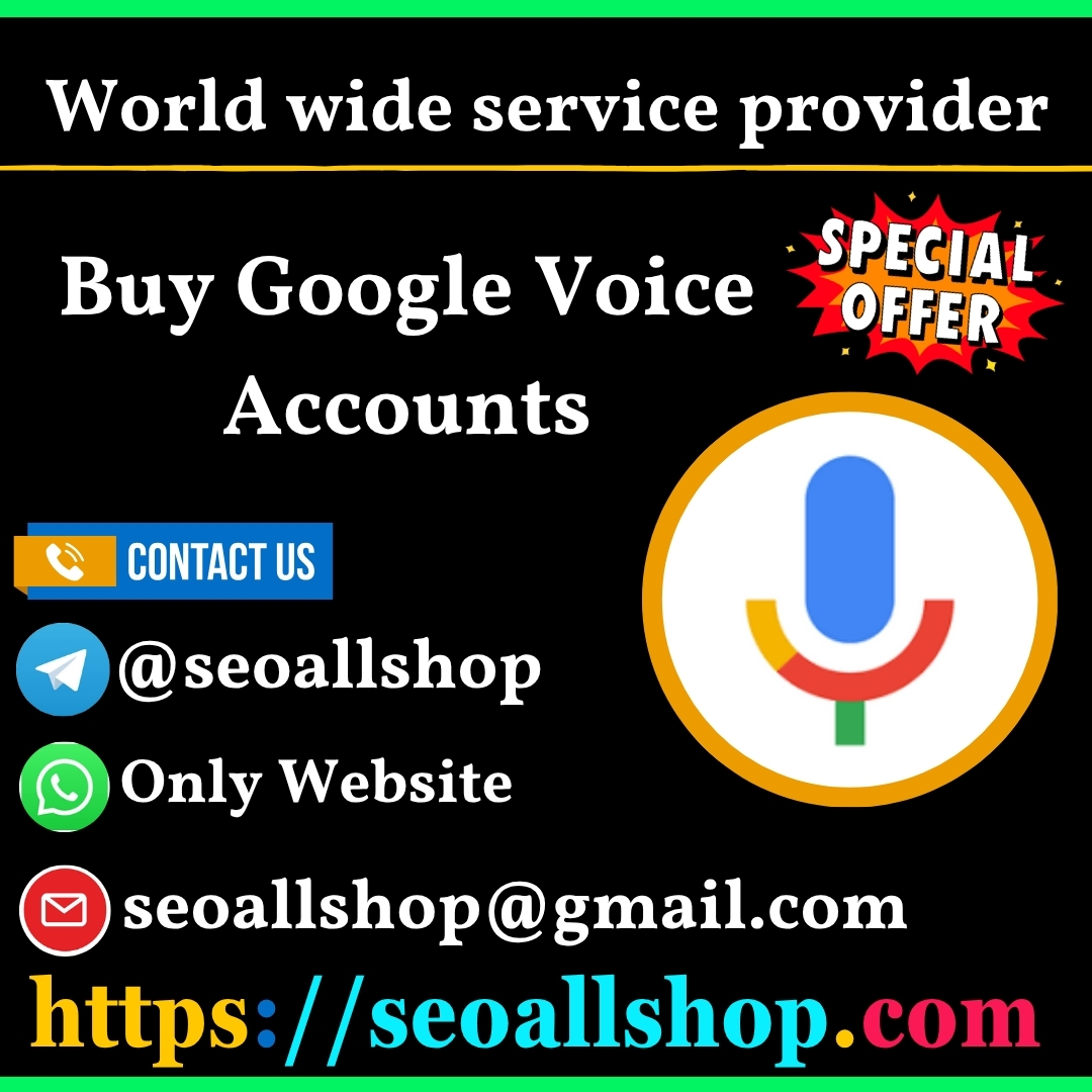 Buy Google Voice accounts
